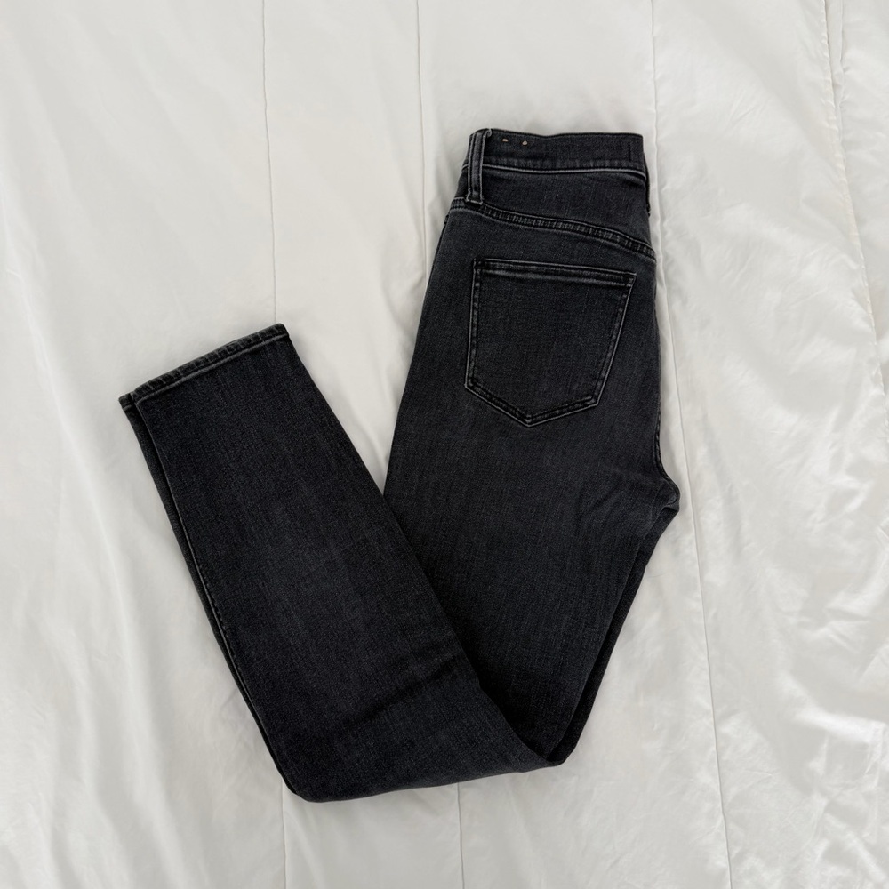 Madewell 10” High Riser Skinny Skinny Black Jeans